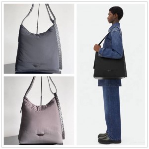 Bottega Veneta BV 776221 Crossroad Nylon Shoulder Bag