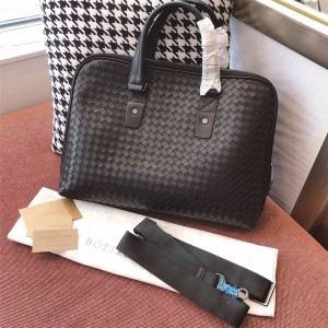 Bottega Veneta BV official website new woven leather briefcase 65321