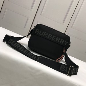 Burberry Men's New Nylon Logo Crossbody Bag 80256691