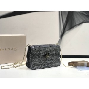 Bvlgari Water Snake Serpenti Forever Mini Double Snake Head Bag 288117