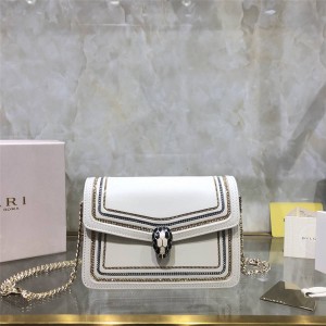 bvlgari new Serpenti Diamond Blast series mini chain bag