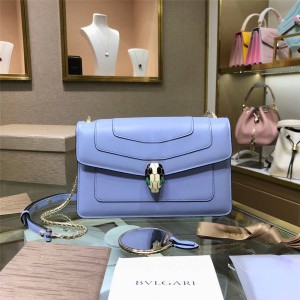 Bvlgari Serpenti Forever crossbody bag 38102 sky blue