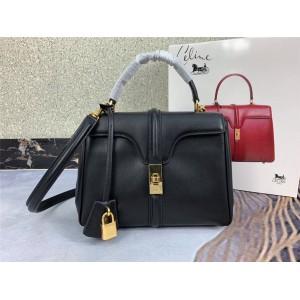 Celine official website handbag new 16 small satin calf leather handbag 188003