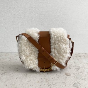 celine CAMARAT medium wool calfskin handbag 193203