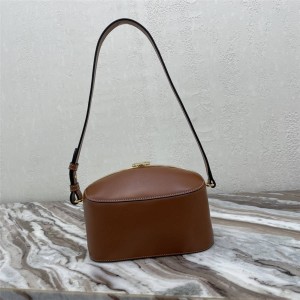 Celine LUNCH BOX series cow leather lunch box bag 196413