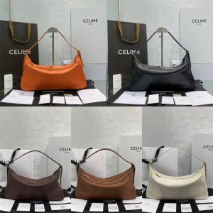 Celine 197443 ROMY Medium Soft Cow Leather Handbag 60126