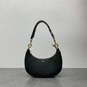 Celine 196923 AVA Medium Smooth Cowhide Leather Strap Handbag