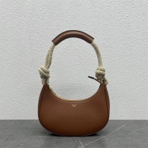 Celine 199393 AVA ROPE Medium Smooth Cow Leather Shoulder Bag 199588