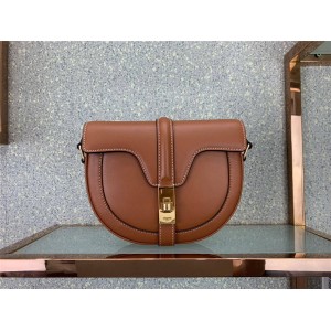 celine bag BESACE 16 small leather saddle bag 188013