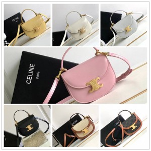 Celine 10K502 10L063 BESACE TRIOMPHE Handheld Saddle Bag 110412