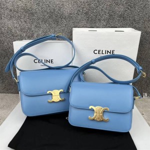 Celine 188423/187363 TEEN TRIOMPHE BOX Cowhide Handbag