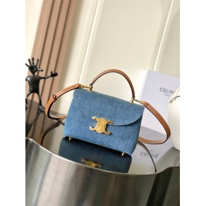 Celine 118112 denim TEEN NINO handbag 118113