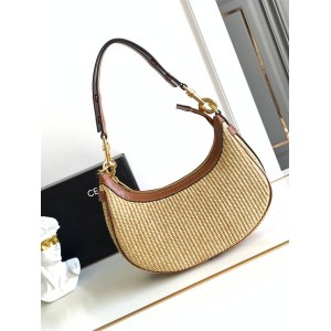 Celine 196922 AVA STRAP Knitted Shoulder Bag 193953