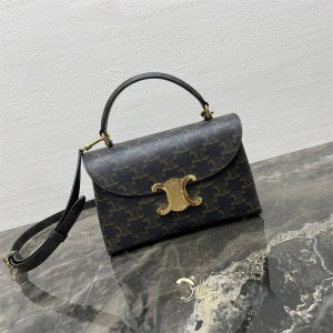 Celine 118112 TEEN NINO logo printed handbag 118113