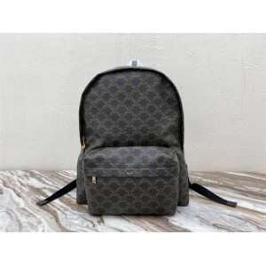 Celine 188382 Medium Logo Printed Backpack
