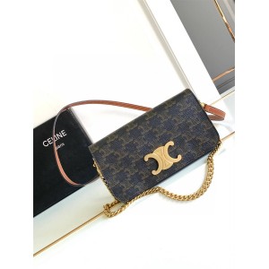 Celine 10L972 MULTIPOCHETTE logo printed mini handbag