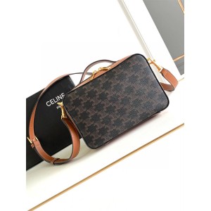 Celine 113872 MESSENGER BOX Makeup Bag Camera Bag
