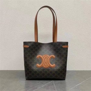 Celine 116852 CABAS ANAIS Leather Shopping Bag 116853