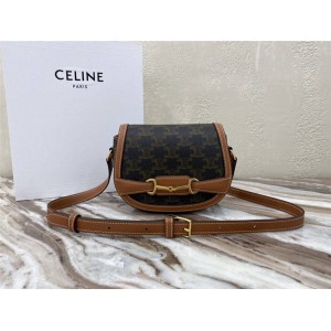 celine official website TRIOMPHE medium canvas handbag 191363