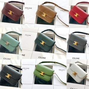 celine official website new TRIOMPHE medium shoulder bag 187363