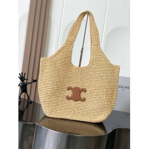 Celine 119632 woven CABAS shopping bag