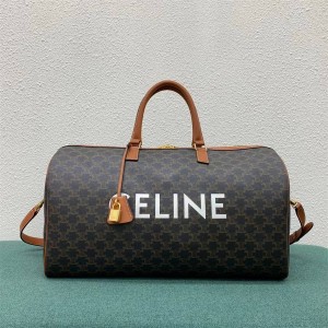Celine 191472 large printed and logo printed travel bag