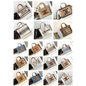 Celine 199162 CABAS THAIS Small Shopping Bag Tote Bag
