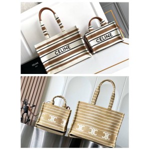 Celine 199162/196762 CABAS THAIS canvas tote bag