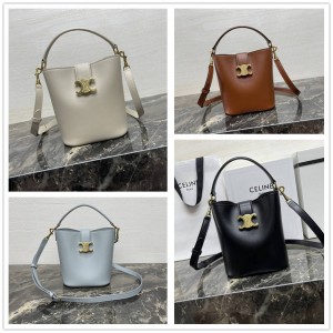 Celine 119173 LOUISE Small Handbag Bucket Bag