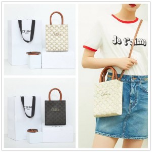 Celine 194372 CABAS Mini Tote Bag