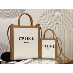 Celine 193302 192082 CABAS canvas tote bag