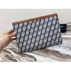 celine MAILLON TRIOMPHE jacquard clutch 10F902/10B802