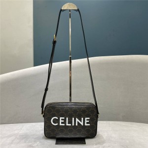 celine medium CELINE print TRIOMPHE messenger bag 194502