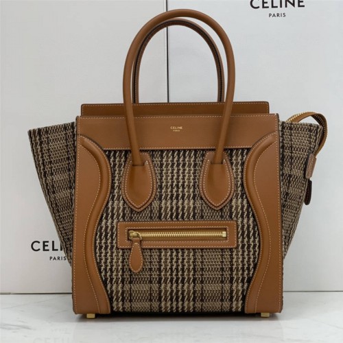 celine tweed bag