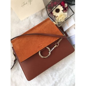 Chloe official website handbags leather FAYE shoulder bag