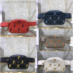 Chloe new pony embroidery Signature waist bag chest bag