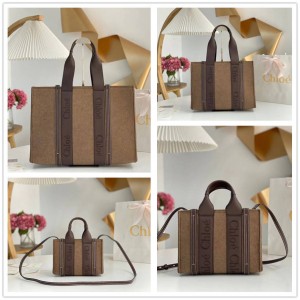 CHLOE WOODY felt mini/small/medium/large tote bag