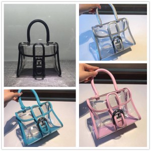 Delvaux Brillant MINI X-ray bag transparent PVC handbag