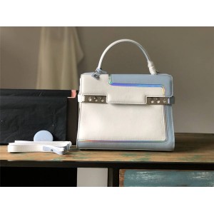 Delvaux handbags new tempete series color matching shoulder bag TP0028