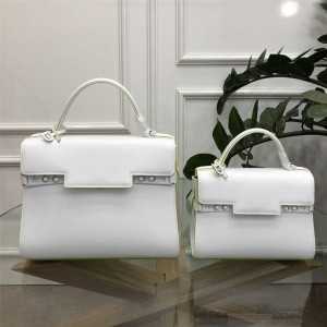 Delvaux official website colorblock Tempete shoulder bag