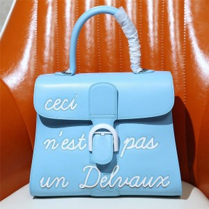 Delvaux signed limited edition Le Humour Brillant handbag