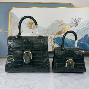 Delvaux crocodile print Brillant MINI MM handbag