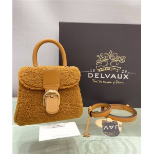 Delvaux wool Brillant Mini Sweet Cloud bag