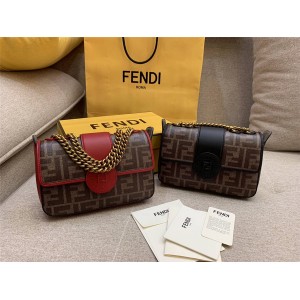 FENDI official website new MINI DOUBLE F chain bag 8BS016