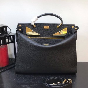 FENDI new Bag Bugs eyes PEEKABOO ICONIC FIT handbag 7VA406