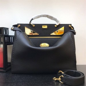 FENDI little monster Bag Bugs eyes PEEKABOO ICONIC FIT handbag