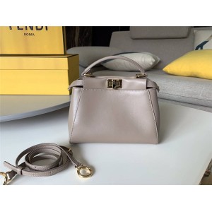 fendi classic lambskin Peekaboo mini mini handbag