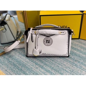 fendi print BY THE WAY Boston medium handbag 8BL146