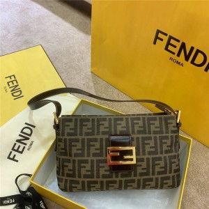 FENDI official website FF pattern Vintage shoulder bag