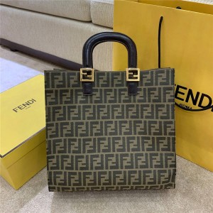 FENDI retro official website classic FFvintage tote bag